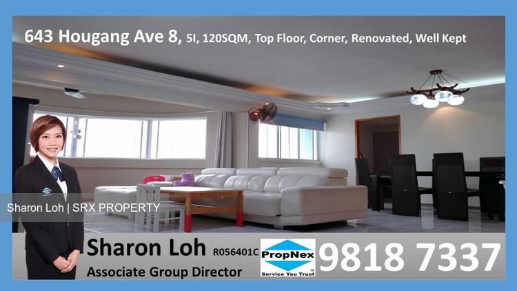 Blk 643 Hougang Avenue 8 (Hougang), HDB 5 Rooms #156046072